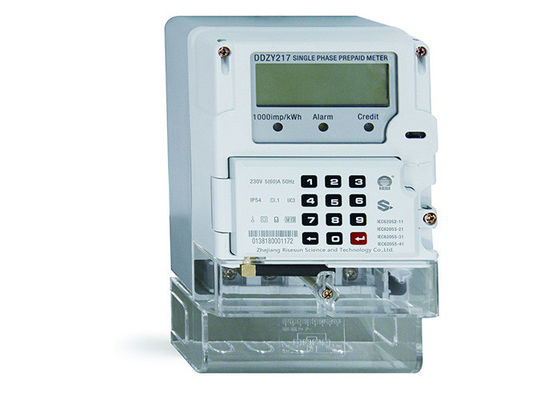 IECの標準のスマートな電気は単一フェーズ120V 220Vをメーターで計る