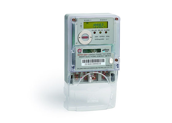 IEC62053 23 4税率PLC RFモジュールが付いているスマートな力メートル220v KWHのメートル