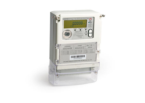 IEC 62056 62の多機能の三相四線式エネルギー メートル100V